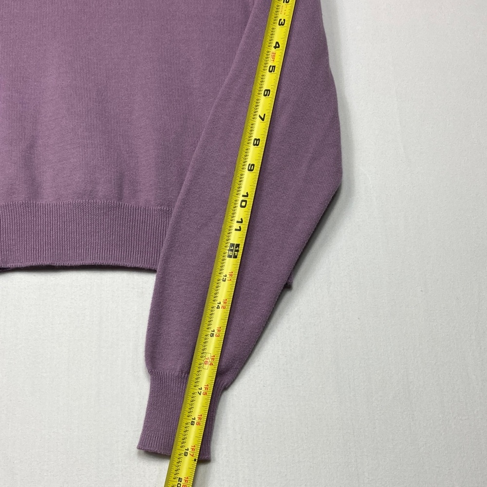 📦 Aeropostale Lilac Peanuts Snoopy & Woodstock Sweater $4.99 shipping - Picture 9 of 10